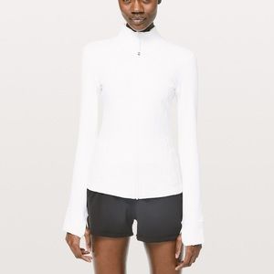 White Lululemon define jacket